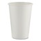 Dixie Paper Cups, Hot, 16 oz, White, PK1000 2346W - alternate 1
